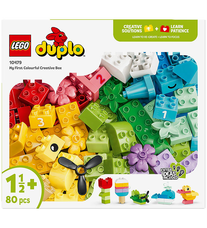 LEGOÂ® Duplo - Farverig Kreativ Æske 10479 - 80 Dele