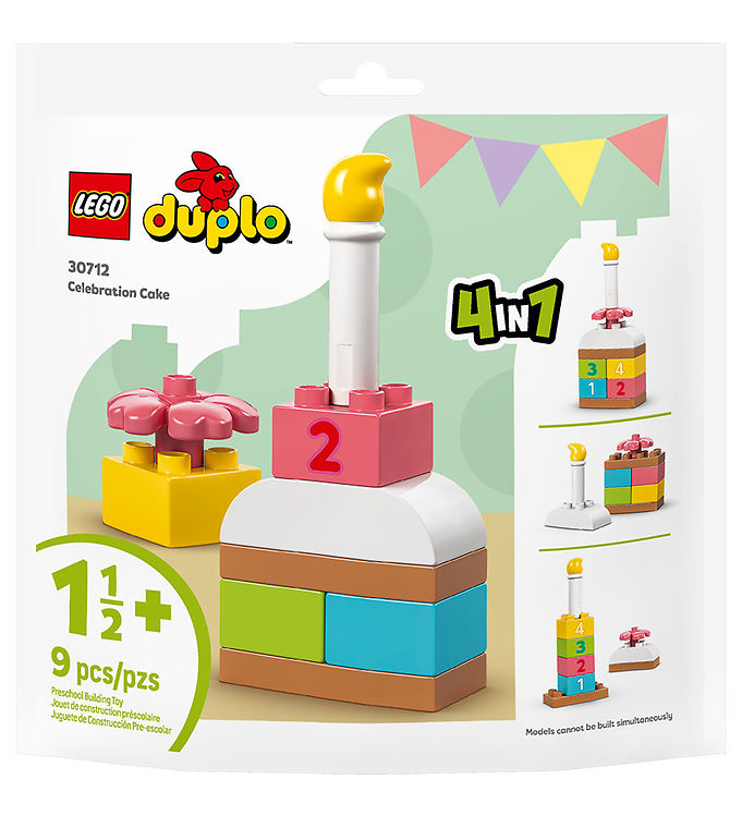 LEGOÂ® Duplo - Festlig Kage 30712 - 9 Dele