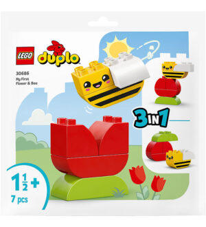 LEGOÂ® Duplo - Min Første Blomst Og Bi 30686 - 3-i-1 - 7 Dele