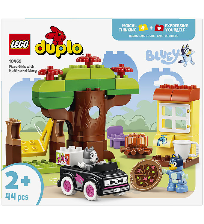 LEGOÂ® Duplo - Pizza-piger Med Muffin Og Bluey 10469 - 44 Dele
