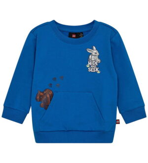 LEGOÂ® Duplo Sweatshirt - LWSanyu 702 - Blåm. Dyr