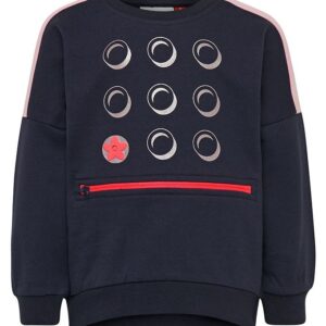 LEGOÂ® Duplo Sweatshirt - LWSun - Navy m. Rosa/Sølv