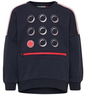 LEGOÂ® Duplo Sweatshirt - LWSun - Navy m. Rosa/Sølv