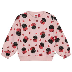 LEGOÂ® Duplo Sweatshirt - LwSika - Rosa m. Mariehøner