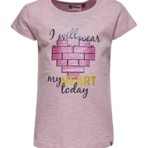 LEGOÂ® Duplo T-Shirt - Rosastribet m. Hjerte
