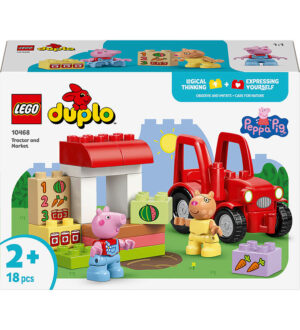 LEGOÂ® Duplo - Traktor Og Marked 10468 - 18 Dele