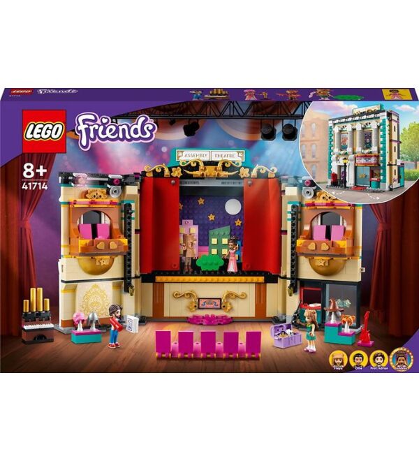 LEGOÂ® Friends - Andreas Teaterskole 41714 - 1154 Dele