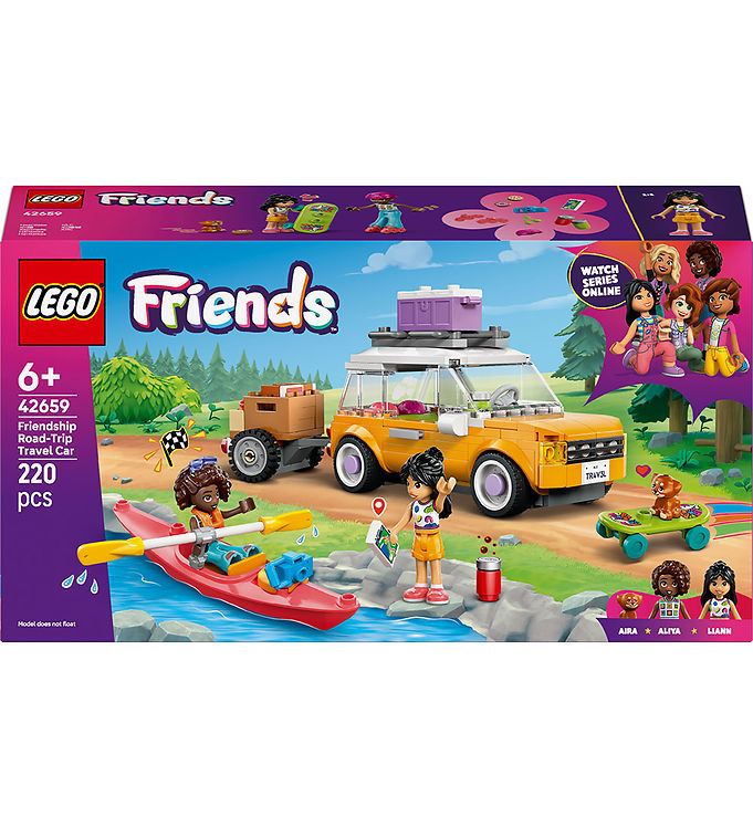 LEGOÂ® Friends - Bil til venskabs-roadtrip 42659 - 220 Dele