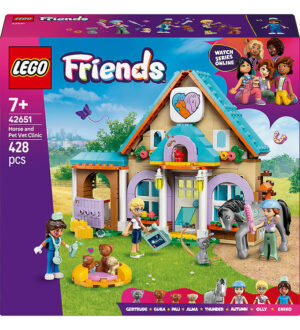 LEGOÂ® Friends - Dyrlægeklinik For Heste Og Kæledyr 42651 - 428 D