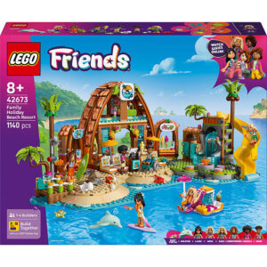 LEGOÂ® Friends - Familieferie På Strandresort 42673 - 1140 Dele