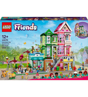 LEGOÂ® Friends - HLC Lejligheder Og Butikker 42670 - 2040 Dele