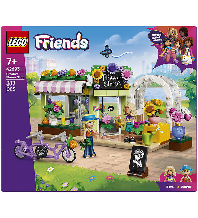 LEGOÂ® Friends - Kreativ Blomsterbutik 42693 - 377 Dele