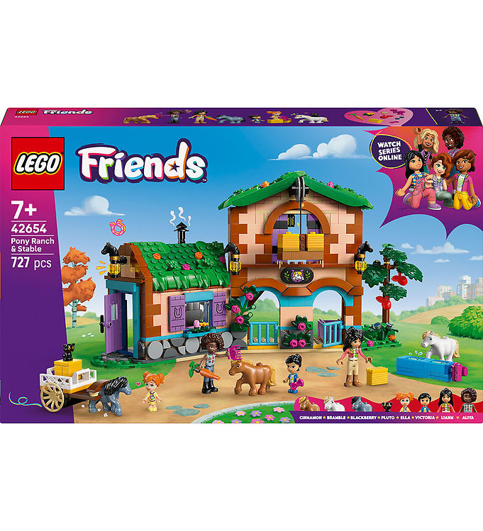 LEGOÂ® Friends - Ponyfarm Og Stald 42654 - 727 Dele