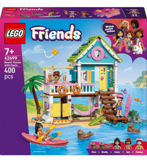 LEGOÂ® Friends - Strandhus Med Sæler 42699 - 400 Dele