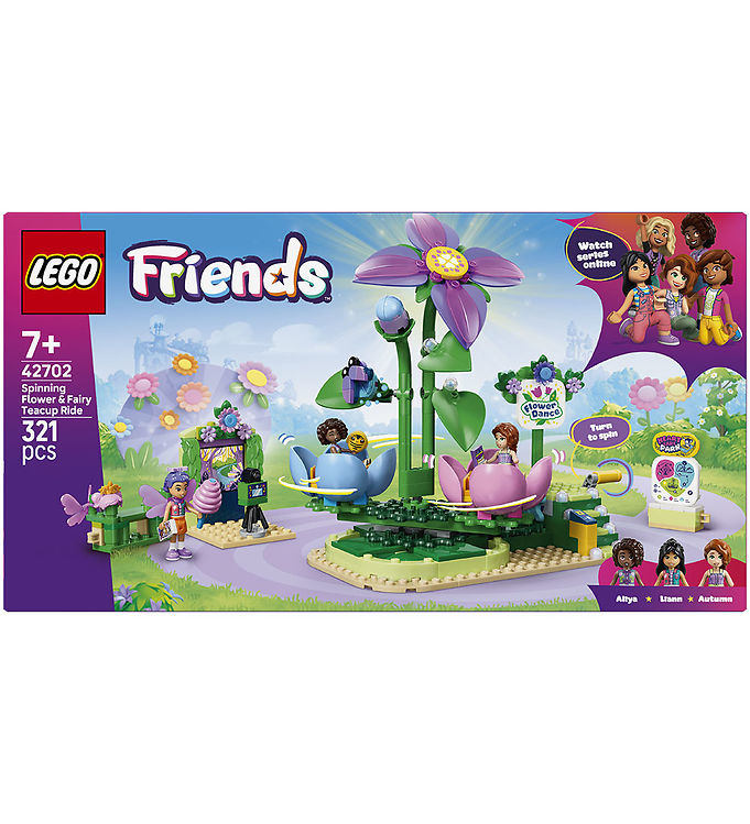 LEGO® Friends - Tekop-Karrusel Med Blomster Og Feer 42702 - 321