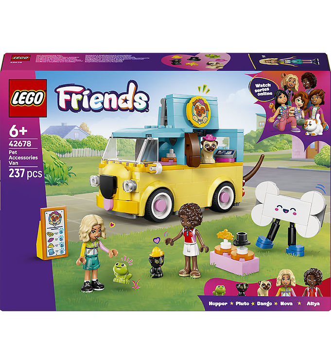 LEGO® Friends - Vogn Med Kæledyrs-accessories 42678 - 237 Dele