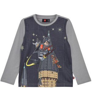 LEGOÂ® Harry Potter Bluse - LWTano - Lysegrå m. Print