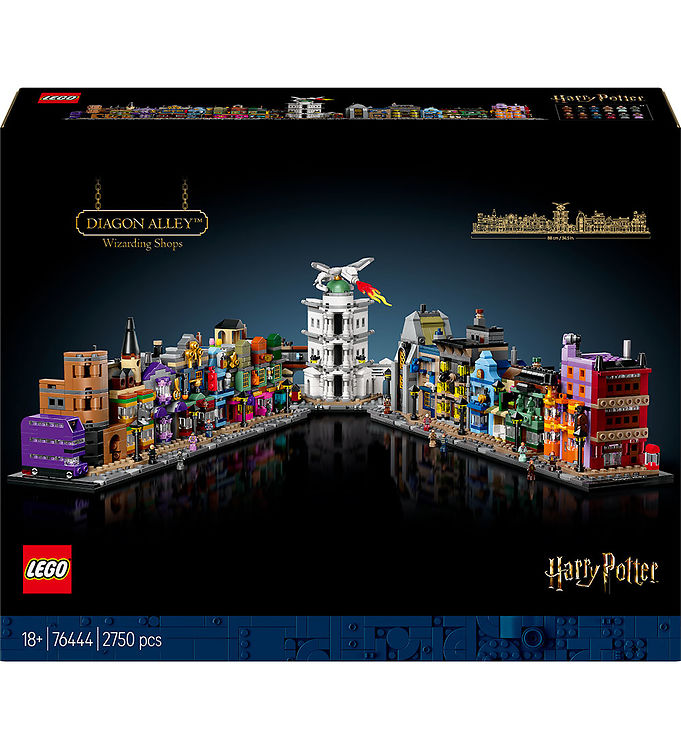 LEGO® Harry Potter - Diagonalstrædes Butikker 76444 - 2750 Dele