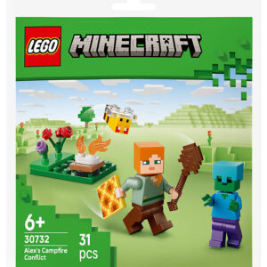 LEGOÂ® Minecraft - Alex's Lejrbålsballade 30732 - 31 Dele