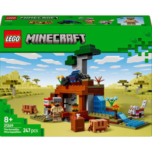 LEGOÂ® Minecraft - Bæltedyrs-mineekspeditionen 21269 - 247 Dele