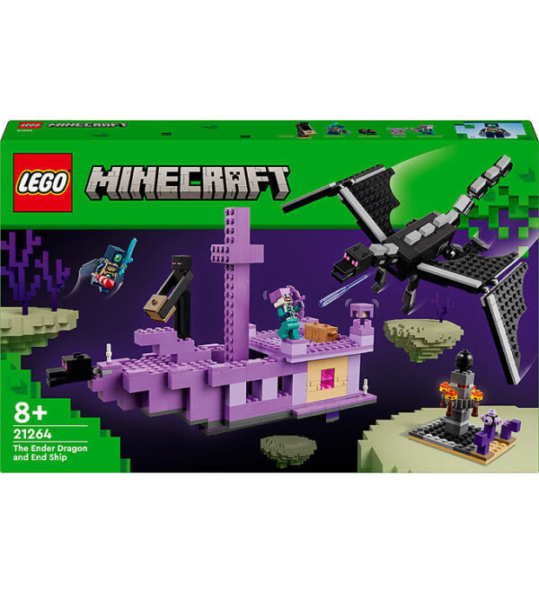 LEGOÂ® Minecraft - Ender-dragen Og End-skibet - 21264 - 657 Dele