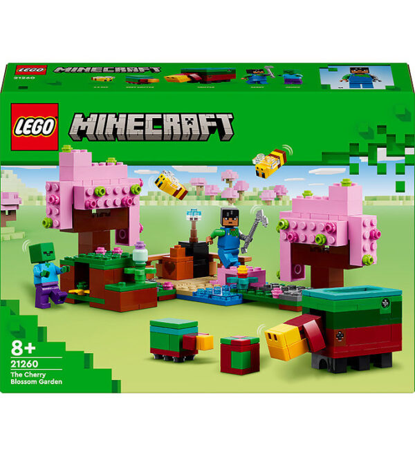 LEGOÂ® Minecraft - Kirsebærtræhaven - 21260 - 304 Dele