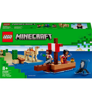 LEGOÂ® Minecraft - Piratskibsrejsen - 21259 - 166 Dele