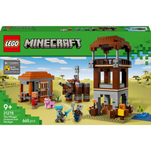 LEGOÂ® Minecraft - Røverforposten Og Ravager 21278 - 665 Dele