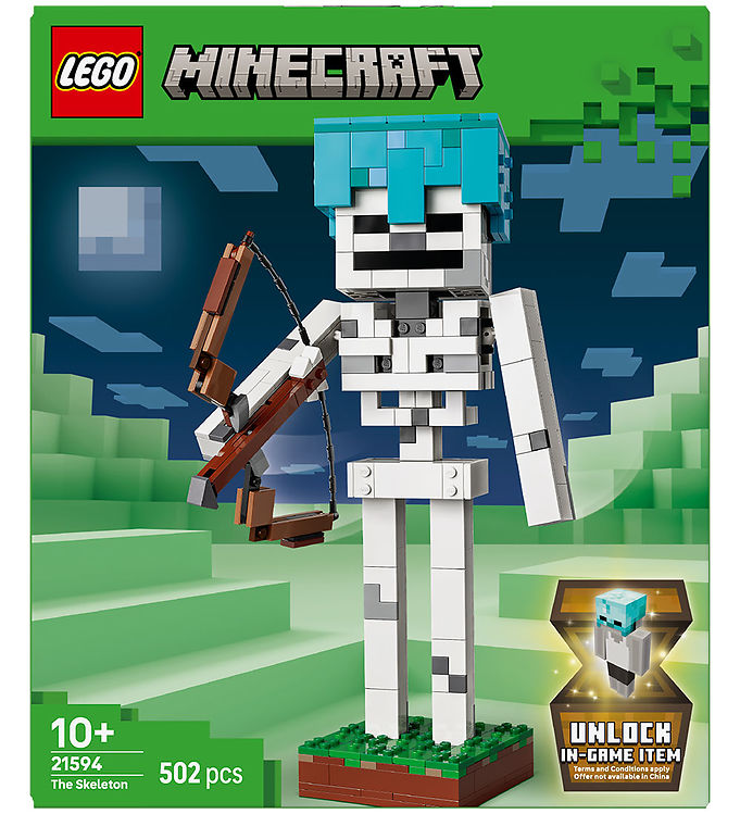LEGOÂ® Minecraft - Skelettet 21594 - 502 Dele