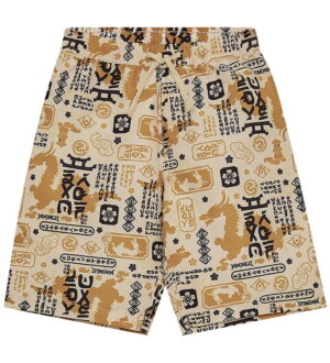 LEGOÂ® Ninjago Badeshorts - LwAiko - Mørk Off-white m. Print