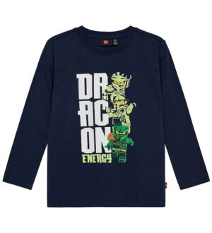 LEGOÂ® Ninjago Bluse - LWTaffy 703 - Navy m. Print