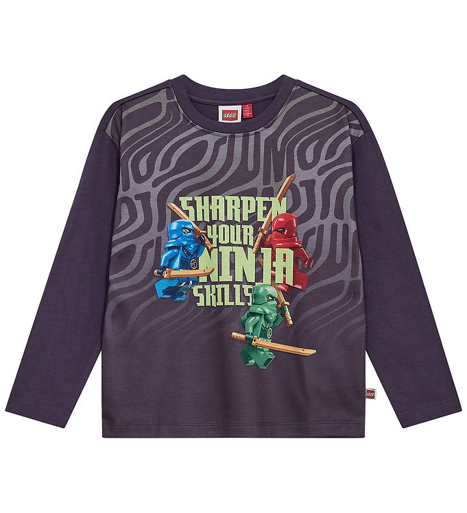 LEGO® Ninjago Bluse - LWTaj 713 - Lilla m. Print