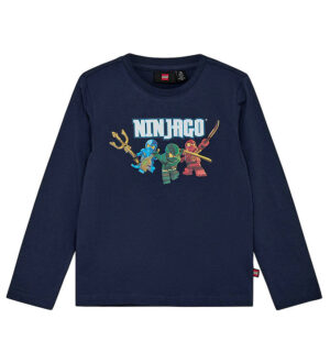 LEGOÂ® Ninjago Bluse - LWTano - Dark Navy m. Print