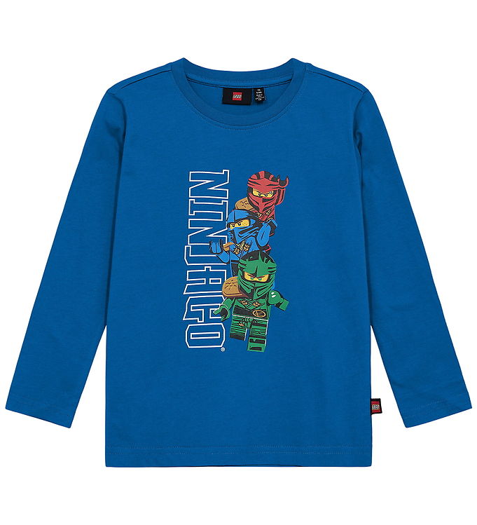 LEGOÂ® Ninjago Bluse - LwTaffy 622 - Blå m. Print