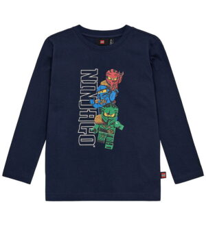 LEGOÂ® Ninjago Bluse - LwTaffy 622 - Blå m. Print