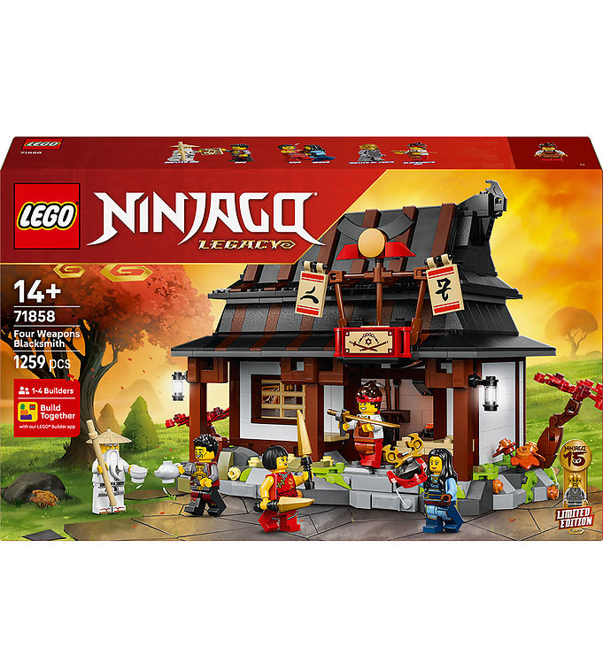 LEGO® Ninjago - De Fire Våben-smedjen - 15 år... 71858 - 1259 De