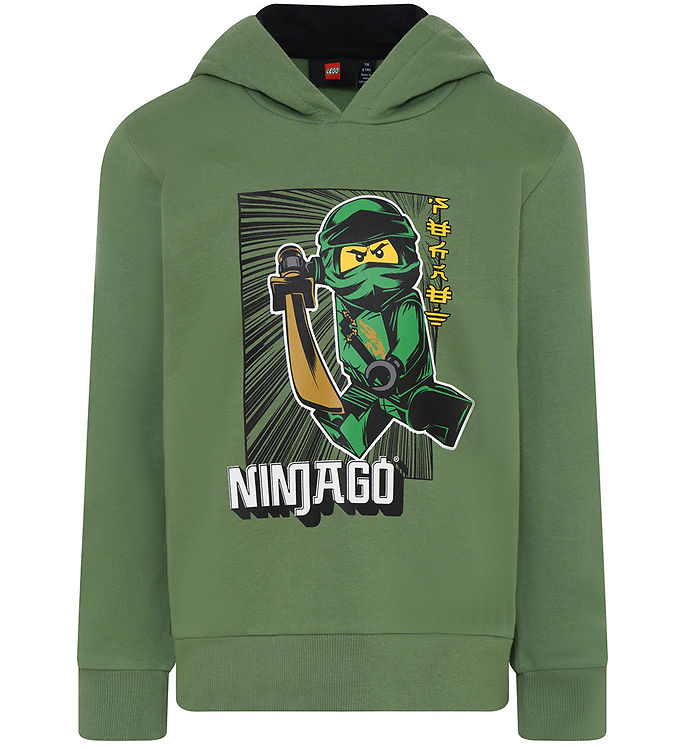 LEGO® Ninjago Hættetrøje - LWStorm - Dark Khaki