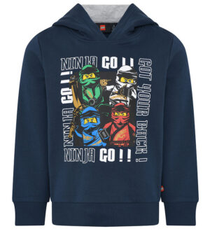 LEGO® Ninjago Hættetrøje - LWStorm - Dark Navy