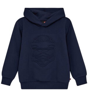 LEGOÂ® Ninjago Hættetrøje - LwSaku 702 - Navy m. Ninja