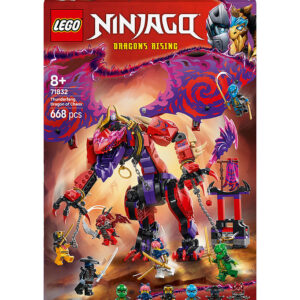 LEGOÂ® Ninjago - Kaosdragen Thunderfang 71832 - 668 Dele