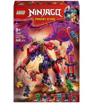 LEGOÂ® Ninjago - Kaosdragen Thunderfang 71832 - 668 Dele