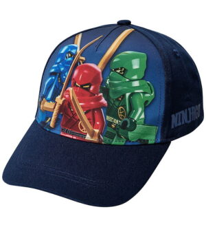 LEGOÂ® Ninjago Kasket - LwAiko 105 - Navy m. Print
