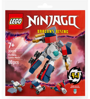 LEGO® Ninjago - Kombi-ninjamech 30699 - 4-i-1 - 80 Dele