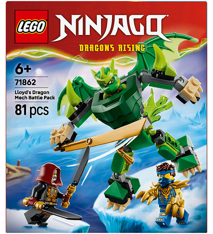 LEGO® Ninjago - Lloyd Drage-Mech-Kamppakke 71862 - 81 Dele