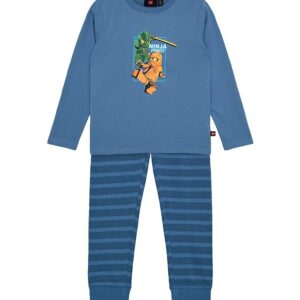 LEGOÂ® Ninjago Nattøj - LWAris 703 - Blue m. Print