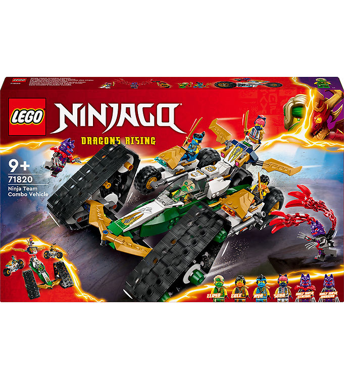 LEGO® Ninjago - Ninjateamets Kombikøretøj 71820 - 576 Dele