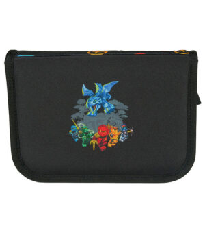 LEGOÂ® Ninjago Penalhus m. Indhold - Ninja Skills - Sort