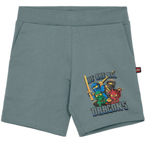 LEGOÂ® Ninjago Shorts - LwPasi 303 - Lysegrøn m. Print