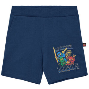 LEGOÂ® Ninjago Shorts - LwPasi 303 - Mørkeblå m. Print
