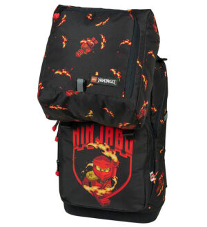 LEGOÂ® Ninjago Skoletaskesæt - Optimo - Kai - 20 L - Sort